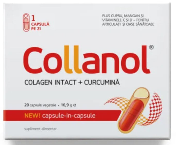 Collanol 20 Capsules – Advanced Joint Support with UC-II® Collagen & NovaSOL