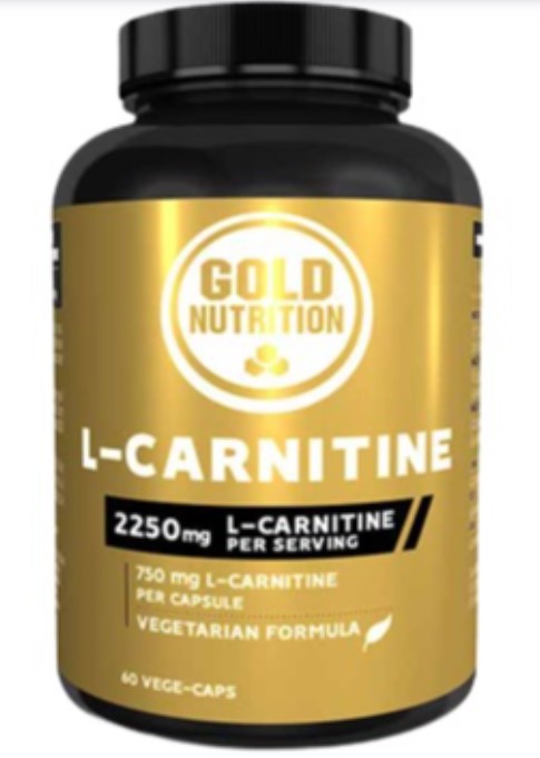 Gold Nutrition L-Carnitine 750 mg – Fat Burning & Performance Support (60 Capsules)