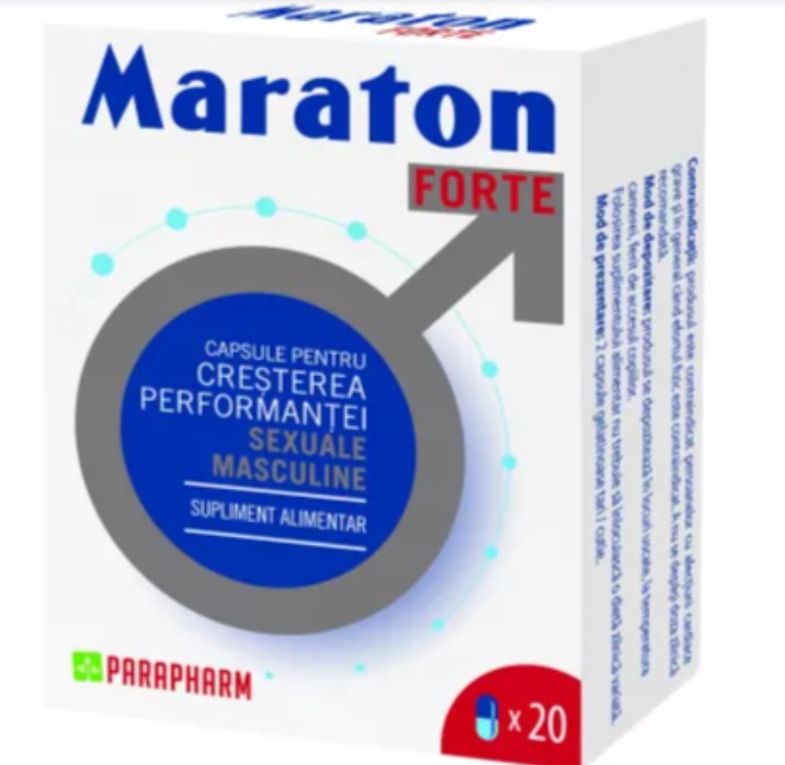 Maraton Forte – Natural Male Performance Enhancer with Herbal Extracts (20 Capsules)