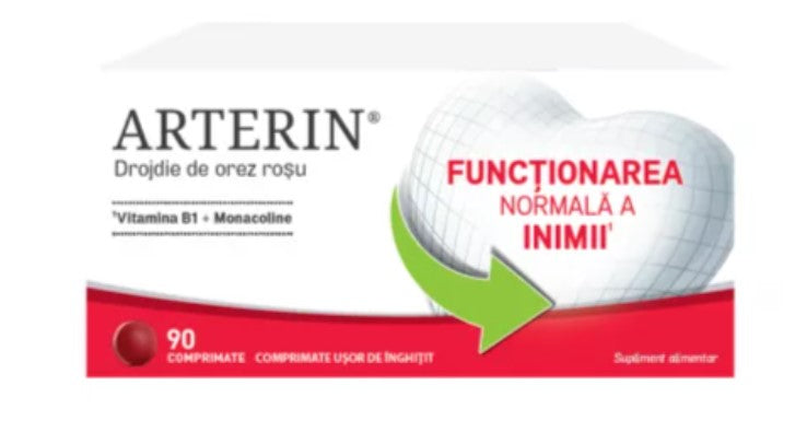Arterin Heart Function – 90 Tablets for Normal Heart Health
