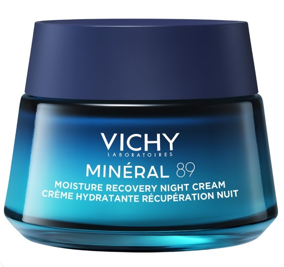 Vichy Mineral 89 Night Cream with Melatonin – Repair & Hydrate, 50 ml