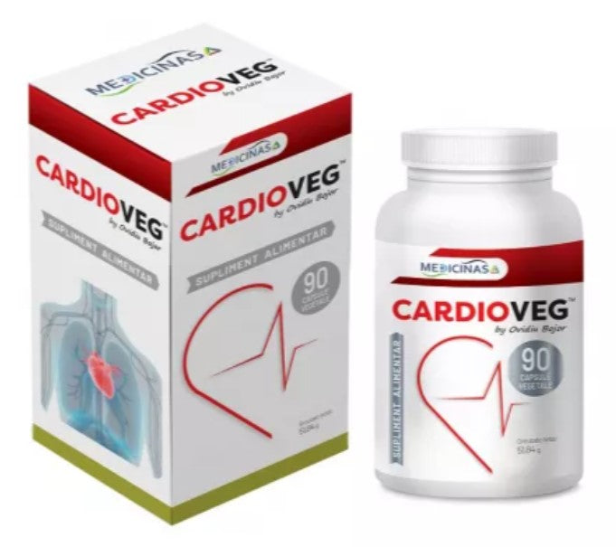 Cardioveg by Ovidiu Bojor – 90 Capsules for Natural Blood Pressure Support
