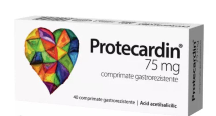 Protecardin 75 mg – Heart Protection & Antiplatelet Support, 40 Tablets