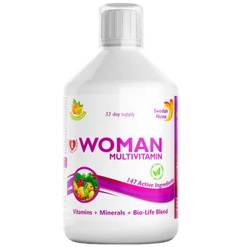 Multivitamins for women with 147 ingredients, 500ml, Swedish Nutra