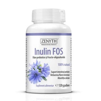 Inulin FOS powder, 120 g, Zenyth - reduces appetite without harming the body