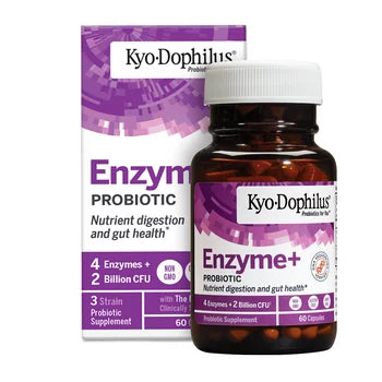 2x  Kyo-Dophilus Probiotics and enzymes, 60 tablets