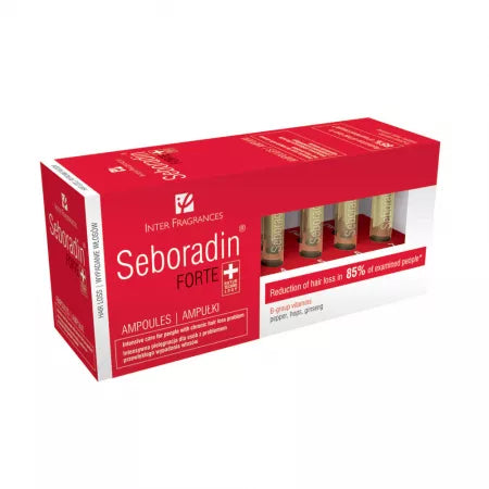 Seboradin Forte Duo Pack Anti-Hair Loss Ampoules Stimulate Growth 14 x 5.5ml