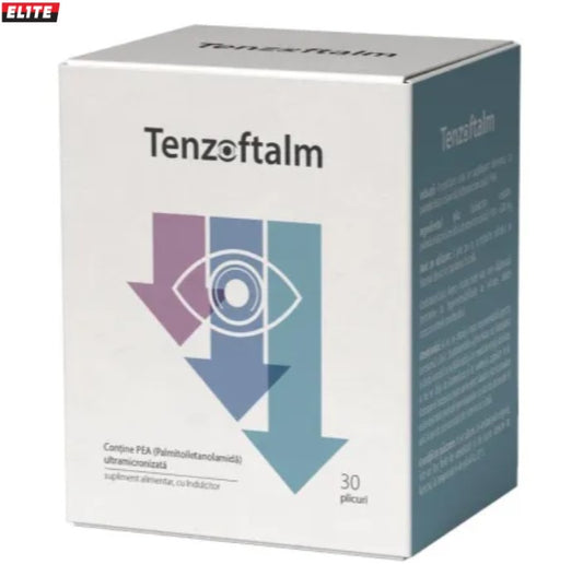 Tenzoftalm 30 Sachets – Supports Normal Eye Pressure and Reduces Eye Discomfort