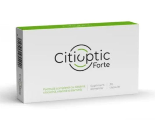 Citioptic Forte 30 Capsules – Supports Optic Nerve Health and Normal Vision