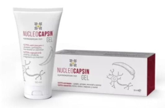 Nucleocapsin Soothing Gel 50ml – Topical Relief for Nerve Discomfort and Muscle Tension