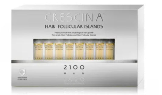 Crescina Follicular Islands 2100 for Men – Advanced Hair Regrowth Treatment for Severe Thinning