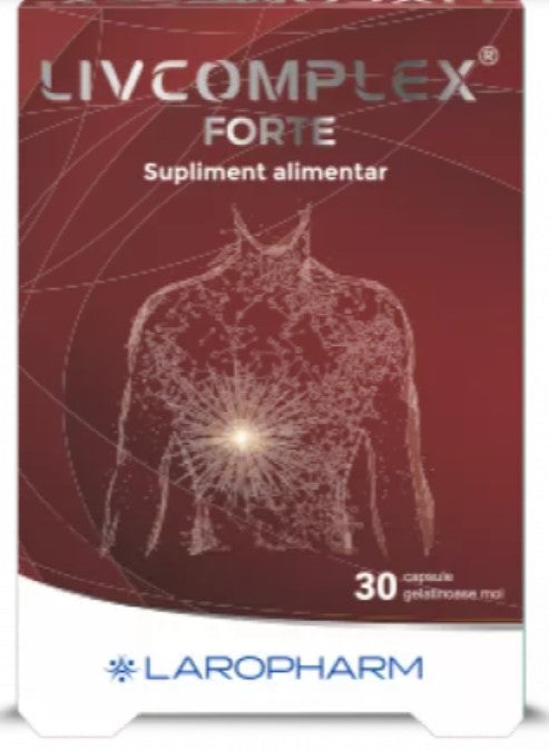 Livcomplex Forte 30 Capsules – Liver Detox & Regeneration Support