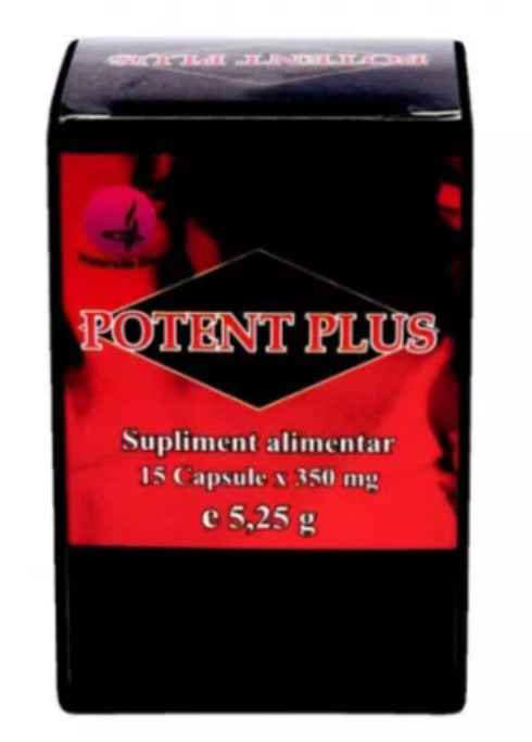 Potent Plus 350 mg – Natural Male Performance Enhancer (15 Capsules)