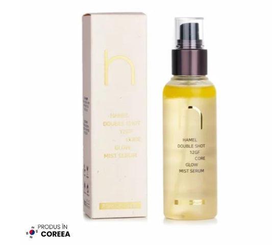 Hamel Vegan Glow Mist Serum 12GF – Illuminating & Hydrating Facial Mist with Peptides & Vitamin C, 100ml