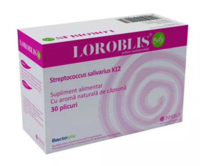 Loroblis Baby Oral Probiotic with BLIS K12 & Vitamin D3 – 30 Sachets