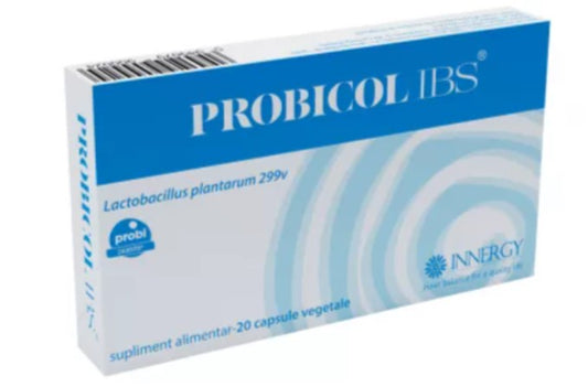 Probicol IBS – Lactobacillus plantarum 299v Probiotic for IBS Relief – 20 Capsules