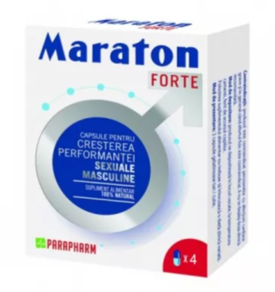 Maraton Forte – Natural Male Performance Enhancer with Herbal Extracts (4 Capsules)