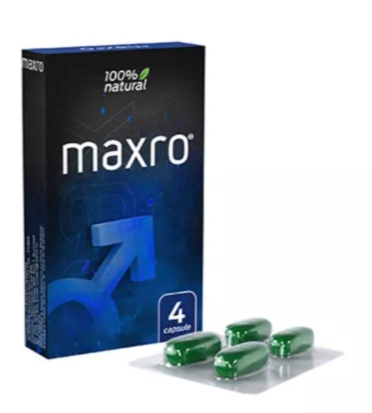 Maxro – Natural Male Performance Enhancer (4 Capsules)