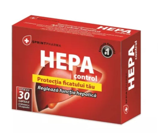 Hepa Control – Liver Detox & Energy Support Supplement (30 Capsules)