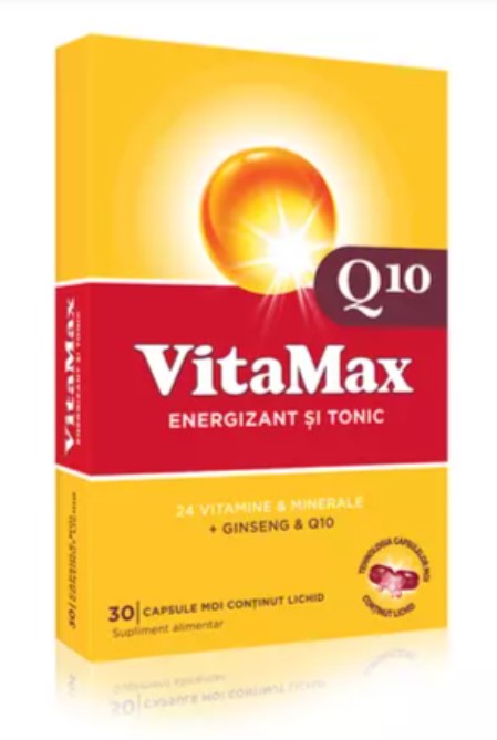 Vitamax Q10 – Daily Energy and Vitality, 30 Soft Capsules