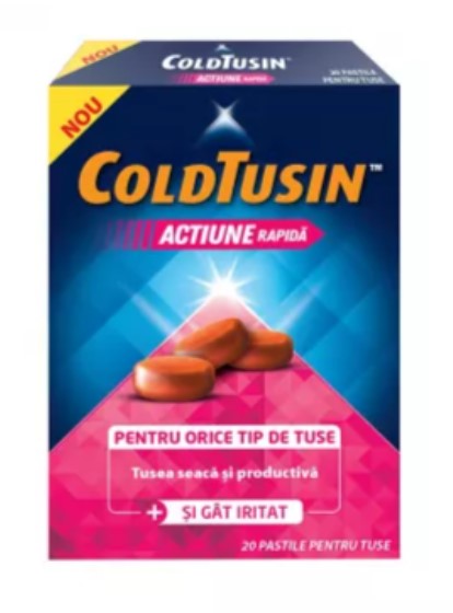 Coldtusin Rapid Action – 20 Tablets for Fast Cold and Flu Relief