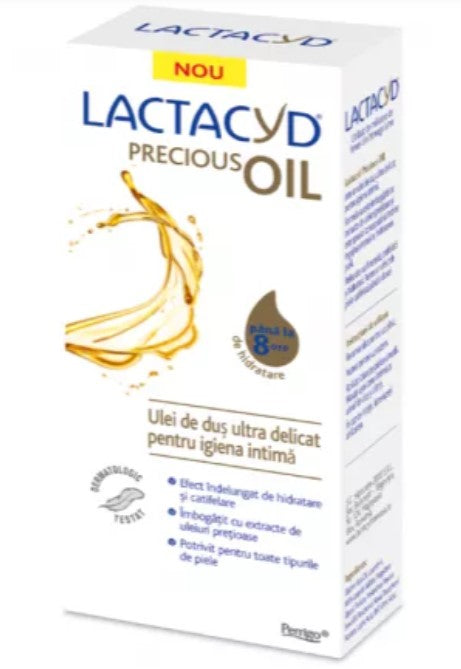 Lactacyd Intimate Shower Oil – Gentle Intimate Hygiene, 200 ml