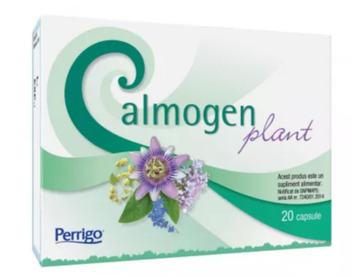 Calmogen Plant – 20 Capsules for Natural Nervous System Support