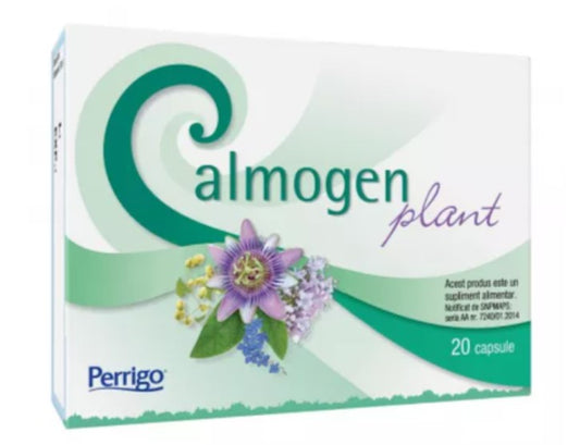 Calmogen Plant – 20 Capsules for Natural Nervous System Support