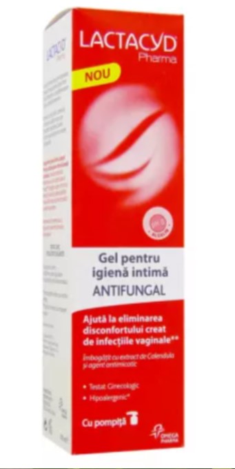 Lactacyd Antifungal Intimate Gel – 250 ml Gentle Protection
