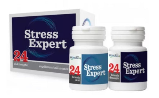 Stress Expert 24 Day & Night – 60 Capsules for Balanced Stress and Sleep Support