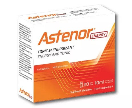 Astenor Energy 20‑Ampoule Oral Supplement – Boost Energy, Reduce Fatigue & Support Nervous System