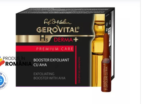 Gerovital AHA Exfoliating Booster – 4‑Week Skin Renewal Treatment