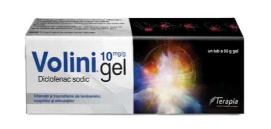 Volini Gel 10 mg – Fast Relief for Muscle & Joint Pain, 50 g
