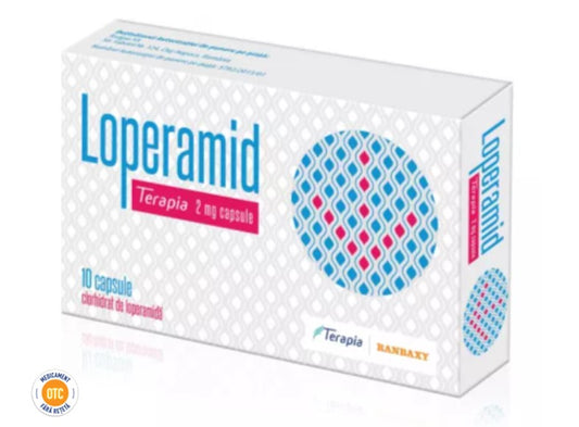 Loperamid 2 mg – Diarrhea Relief Capsules, 10 Count