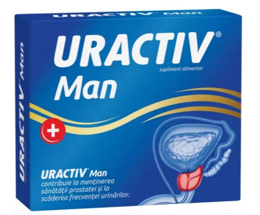 Uractiv Man – Prostate & Urinary Health Support, 30 Capsules