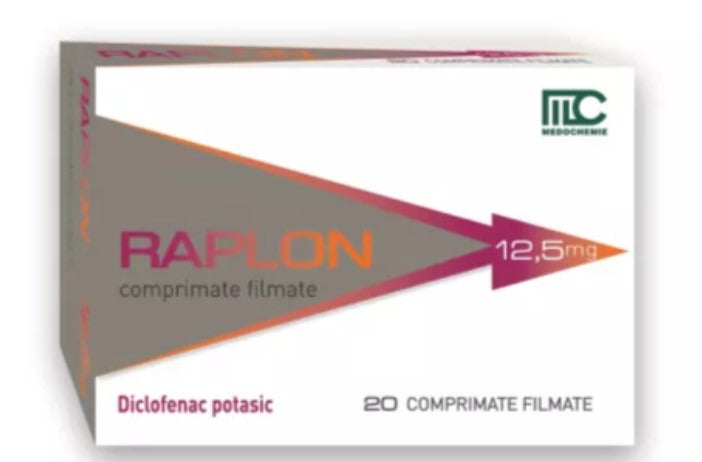 Raplon 12.5 mg – Muscle Relaxant & Pain Relief, 20 Tablets