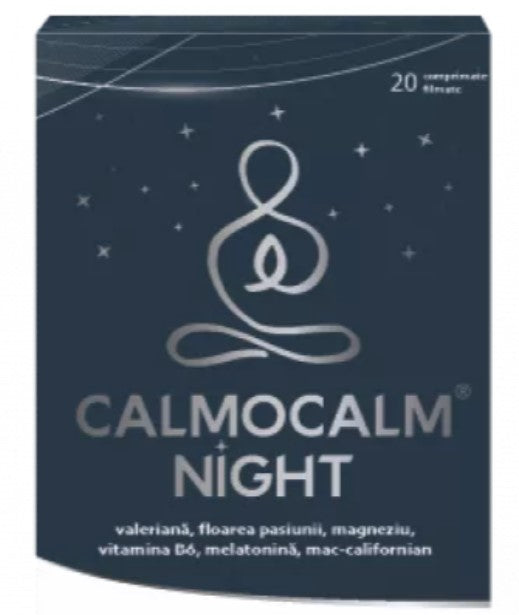 Calmocalm Night – Natural Sleep Support & Relaxation, 20 Tablets