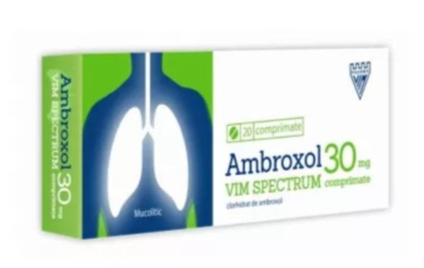 Ambroxol 30 mg – Expectorant & Cough Relief, 20 Tablets
