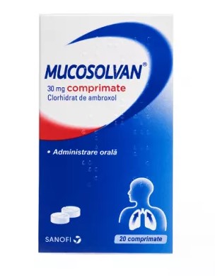 Mucosolvan 30 mg – 20 Tablets (Ambroxol) by Sanofi – Effective Expectorant