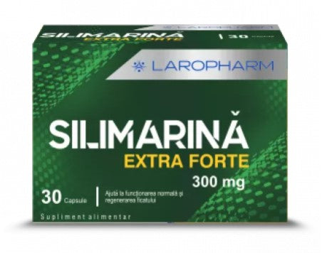 Silimarina Extra Forte 300 mg Capsules – Liver Detox & Hepatoprotection (Laropharm)