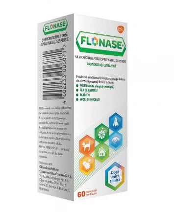 Flonase Nasal Spray 50mcg – Allergy Relief, 60 Sprays | GSK