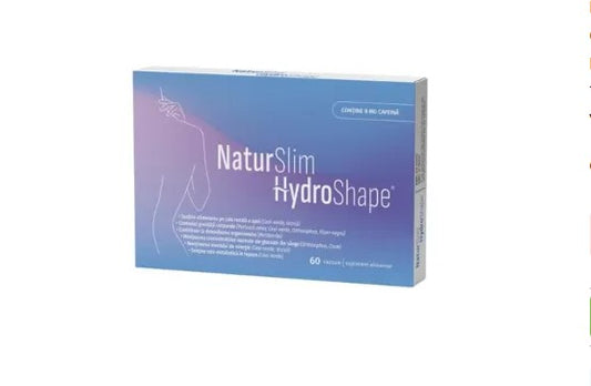 NaturSlim HydroShape 60 Caps – Natural Detox, Diuretic & Metabolism Support