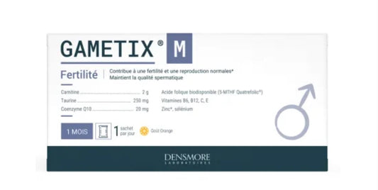 Gametix M, 30 sachets, helps maintain sperm quality