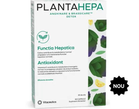 Plantahepa – Liver Detox & Fat Metabolism Support, 60 Capsules