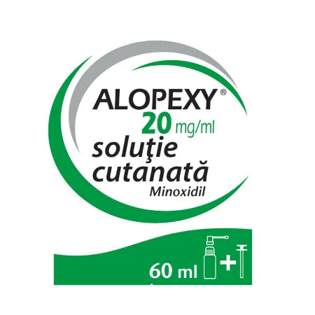 Alopexy, 20mg/ml cutaneous solution, for hair loss, 60 ml