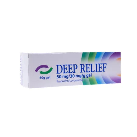 Deep Relief Gel, 50mg/30mg, Mentholatum