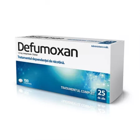 Defumoxan 1.5 mg – 100 Tablets | Natural Smoking Cessation Aid with Cytisine