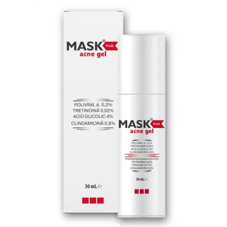 Gel for the treatment of inflammatory acne Mask Plus, 30 ml, Meditrina
