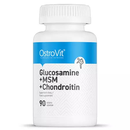 Glucozamină + MSM + Condroitină, 90 de comprimate, OstroVit