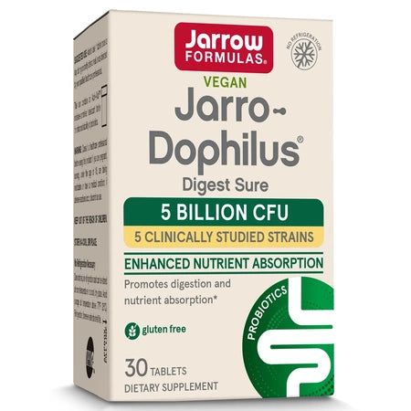 Jarro-Dophilus Digest Sure Jarrow Formulas, 30 capsules, Secom